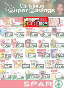 SPAR & SUPERSPAR Western Cape : Christmas Super Savings (24 November - 07 December 2025), page 1