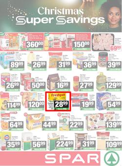 SPAR & SUPERSPAR Western Cape : Christmas Super Savings (24 November - 07 December 2025), page 1