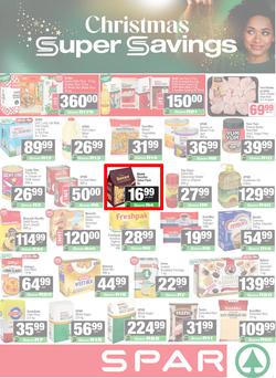 SPAR & SUPERSPAR Western Cape : Christmas Super Savings (24 November - 07 December 2025), page 1