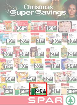SPAR & SUPERSPAR Western Cape : Christmas Super Savings (24 November - 07 December 2025), page 1