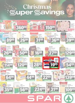 SPAR & SUPERSPAR Western Cape : Christmas Super Savings (24 November - 07 December 2025), page 1