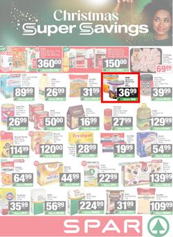 SPAR & SUPERSPAR Western Cape : Christmas Super Savings (24 November - 07 December 2025), page 1