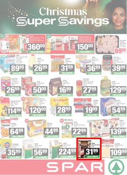 SPAR & SUPERSPAR Western Cape : Christmas Super Savings (24 November - 07 December 2025), page 1