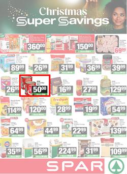 SPAR & SUPERSPAR Western Cape : Christmas Super Savings (24 November - 07 December 2025), page 1
