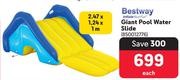 Bestway Giant Pool Water Slide 2.47 x 1.24 x 1m