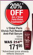 L'oreal Paris Elvive Full Resist Anti-Fall Serum-102ml