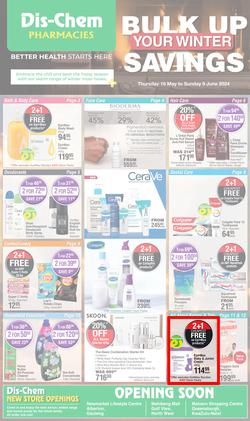 Dis-Chem : Bulk Up Your Winter Savings (16 May - 09 June 2024), page 1