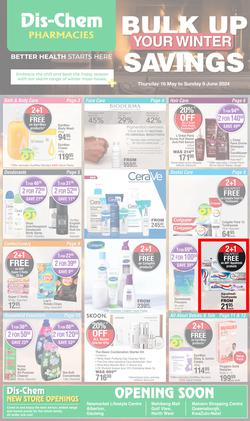 Dis-Chem : Bulk Up Your Winter Savings (16 May - 09 June 2024), page 1