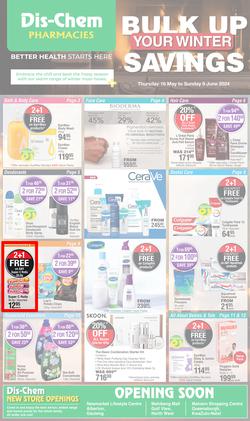 Dis-Chem : Bulk Up Your Winter Savings (16 May - 09 June 2024), page 1