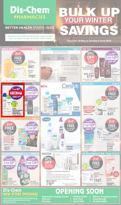 Dis-Chem : Bulk Up Your Winter Savings (16 May - 09 June 2024), page 1
