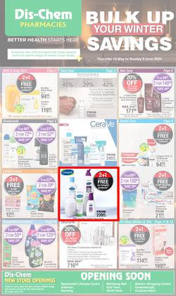 Dis-Chem : Bulk Up Your Winter Savings (16 May - 09 June 2024), page 1