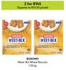 Bokomo Weet Bix Wheat Biscuits-For 2 x 1.35Kg
