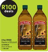 La Familia Olive Oil Blend-For 2 x 1L