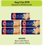 Bakers Blue Label Marie (All Variants)-For Any 5 x 200g