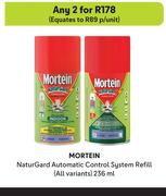 Mortein NaturGard Automatic Control System Refill (All Variants)-For Any 2 x 236ml