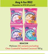 Beacon Mallows-For Any 4 x 150g