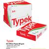 Typek A4 Office Paper 80Gsm-Per Box