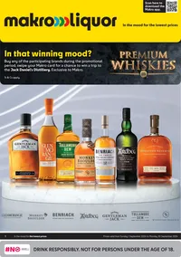 Makro Liquor : Premium Whiskies (01 September - 30 September 2024)