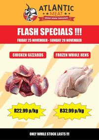 Atlantic Meat : Flash Specials (25 November - 28 November 2021)
