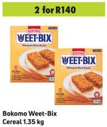 Bokomo Weet Bix Cereal-For 2 x 1.35Kg
