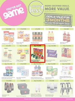 Game : More 4 Less (01 July - 30 September 2023), page 1