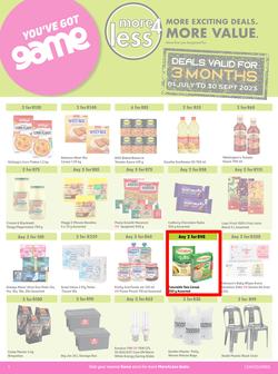 Game : More 4 Less (01 July - 30 September 2023), page 1