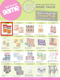 Game : More 4 Less (01 July - 30 September 2023), page 1