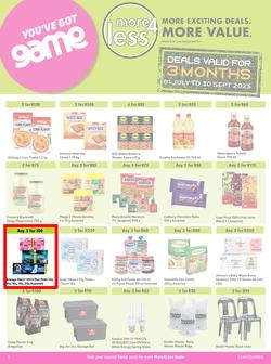 Game : More 4 Less (01 July - 30 September 2023), page 1