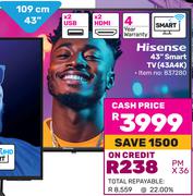 Hisense 43" (109cm) Smart TV 43A4K