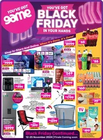 Game : Black Friday (12 November - 25 November 2024)