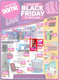 Game : Black Friday (12 November - 25 November 2024), page 1