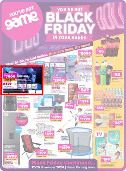 Game : Black Friday (12 November - 25 November 2024), page 1