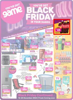 Game : Black Friday (12 November - 25 November 2024), page 1