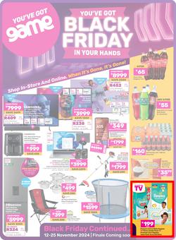 Game : Black Friday (12 November - 25 November 2024), page 1