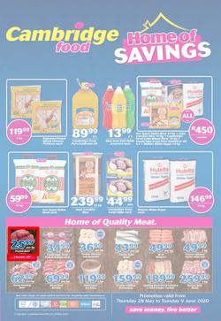 Cambridge Food Zululand : May Month End (28 May - 9 June 2020), page 1