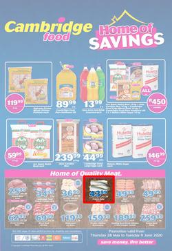 Cambridge Food Zululand : May Month End (28 May - 9 June 2020), page 1