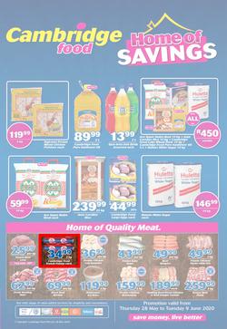 Cambridge Food Zululand : May Month End (28 May - 9 June 2020), page 1