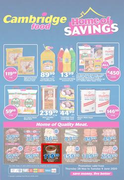 Cambridge Food Zululand : May Month End (28 May - 9 June 2020), page 1