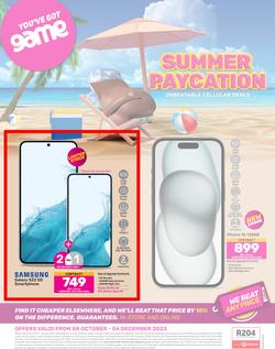 Game Cellular : Vodacom (08 October - 06 December 2023), page 1