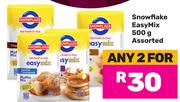 Snowflake Easymix Assorted-For Any 2 x 500g