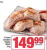 Frozen Chicken Thighs Bulk-3Kg Per Pack