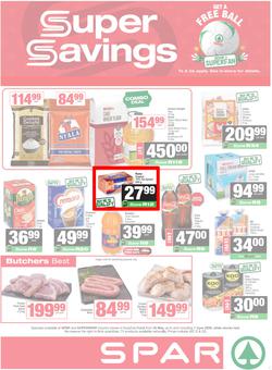 SPAR & SUPERSPAR KwaZulu-Natal (Country) : Super Savings (25 May - 07 June 2026), page 1