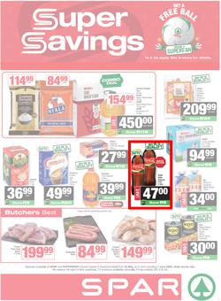SPAR & SUPERSPAR KwaZulu-Natal (Country) : Super Savings (25 May - 07 June 2026), page 1