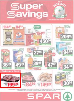 SPAR & SUPERSPAR KwaZulu-Natal (Country) : Super Savings (25 May - 07 June 2026), page 1