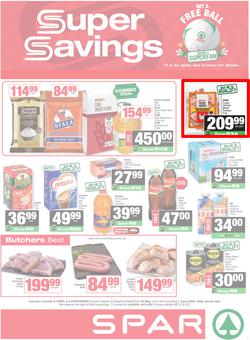 SPAR & SUPERSPAR KwaZulu-Natal (Country) : Super Savings (25 May - 07 June 2026), page 1
