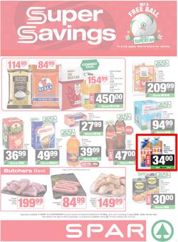 SPAR & SUPERSPAR KwaZulu-Natal (Country) : Super Savings (25 May - 07 June 2026), page 1
