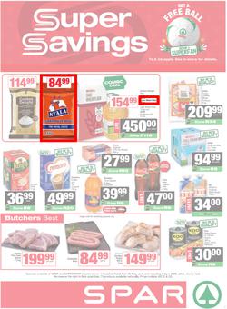 SPAR & SUPERSPAR KwaZulu-Natal (Country) : Super Savings (25 May - 07 June 2026), page 1