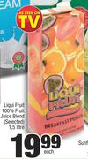 Liqui Fruit 100% Fruit Juice Blend-1.5Ltr Each
