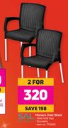 Sal Monaco Chair Black- For 2