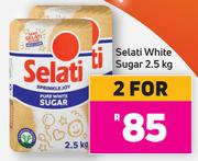 Selati white Sugar 2.5 Kg- For 2